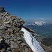 Der schmale Gipfel des Falknishorns