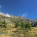 Panoramica poco dopo la partenza, prima di arrivare all'Alpe Fora 