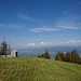 schöne Aussicht vom Sommersberg ins Rheintal, gegen Osten schönes Wetter