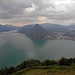 Blick vom Monté Brè nach Lugano
