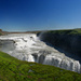 Gullfoss – hierhin verschlägt’s jeden Island-Reisenden. Mit Sonne ein Anblick wert!