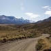 Die Schotterpiste zum Perito Moreno Nationalpark