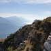 Blick auf den Gardasee kurz vor dem Ausstieg