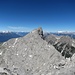 Über den Grat auf den Kleinen Solstein. Eine Möglichkeit wie es von der Warte aus weiter gehen könnte.