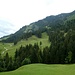 ... Richtung Ausgangspunkt - mit Rückblick auf unsere Aufstiegsroute