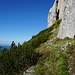 Ab und an ist der Weg mit Steinhaufen markiert