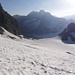 Il Col Collon ed in fondo Glacier d'Arolla