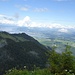Blick ins Seengebiet von Zürichsee, Greifensee und Pfäffikersee