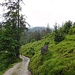 Aufstieg von Mühlberg zur Taubenseehütte
