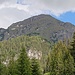 View back up to Guggernüll during the bike ride back to Innerferrera.