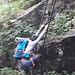 Numerosi passaggi impegnativi verso Ponte Velina 
