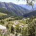 Vista sul grande pascolo che comprende Alpe Paione 1780 mt.