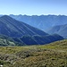 Vista sulle cime Ossolane della Valgrande: dal Pizzo Ragno al Pizzo delle Pecore. 
