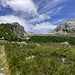 I prati di Alpe Paione 1780 mt compresi dalla Costa del Dosso 2487 mt e Pizzo Giezza 2658 mt<br />