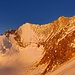 Lenzspitze und Nadelhorn im Sonnenaufgang