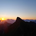 Sonnenaufgang in der Ostschweiz
