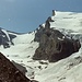 Der Gletscher am Rinderhorn fällt noch auf den Schwarzgletscher herab