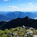 Blick auf Laggo Maggiore und Lago di Lugano