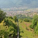 Druckleitung von Cantarelli nach Montagna hinunter
