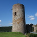 Burgruine Mellnau - der neu errichtete Hauptturm