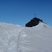 Der Gipfel des Allalinhorn in greifbarer Nähe