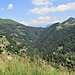 L'alta Valle di Muggio dall'Alpe Costa sopra Roncapiano.