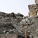 erste Felsen werden überstiegen