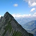 Blick von der Rossalpelispitz Richtung Brünnelistock / Obersee