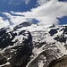 Blick zu unserem gestrigen Abstieg