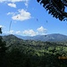 Spinnennetz vor der Kulisse der Sierra Nevada de Santa Marta