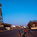 Tsumeb, mit Minenturm