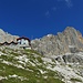 03 Die Agostinihütte. Für Kletterer eine wichtige Herberge, leider extrem frequentiert von den "Brenta-Ferratisti".
