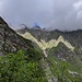 Le cime della Val Sassolenda e, in primo piano, il prossimo poggio da raggiungere