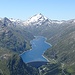 Lago di Lei - Blick vom Gipfel Piz Starlera.