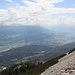 Blick Richtng Innsbruck