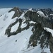 Blick über den Nordgrat zu Tiefen-, Rhone- und Dammastock