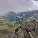 Panorama dal bivacco. Un gran peccato per la vista preclusa sulle grandi montagne che caratterizzano l'Alta Valle Antrona. 