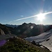 Morgenstimmung bei der Capanna Cristallina