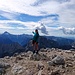 Blick zum nächsten Ziel: Triglav