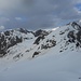 Panoramica pomeridiana dal biv. Meneghello: da DX Punta Cadini, Rocca S. Caterina e Cima di Pejo