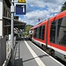 Start am Bahnhof Annweiler, wo stündlich die Züge der Linie Landau - Pirmasens halten.