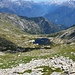 Lago di Piodella e sullo sfondo la Val Bregaglia