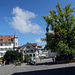 der Gallus Platz im Zentrum von St. Gallen