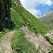 ... auf dem neu angelegten Höhenweg zum Oberalppass