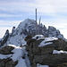 Der Gipfel der Bütlasse 3193m (im Hintergrund der böse Drachen im Winterschlaf).