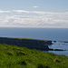 Blick von der Insel Grimsey zum "Festland" Island.