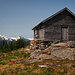 Rudsstølen, an der Westflanke des Vassvarden