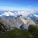 dalla cima sguardo sulla cresta appena percorsa