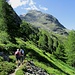 salendo verso il Piz Mezdi