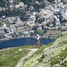 salendo verso il Piz Mezdi : Enrico